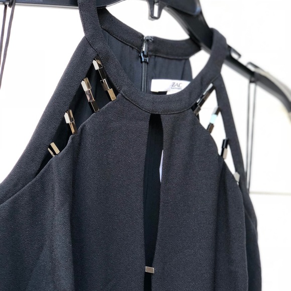 ZAC Zac Posen Sleeveless Wide Leg Jumpsuit - Picture 7 of 8